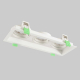 Встраиваемый светильник Crystal Lux CLT 068C3 WH