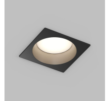 Встраиваемый влагозащищенный светильник Denkirs DEEP DK3104-BK