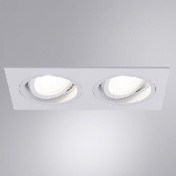 Встраиваемый светильник Arte Lamp Tarf A2178PL-2WH Встраиваемый светильник Arte Lamp Tarf A2178PL-2WH