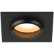 Светильник встраиваемый алюминиевый ЭРА KL110 BK под лампу MR16 GU5.3 черный матовый Б0061530