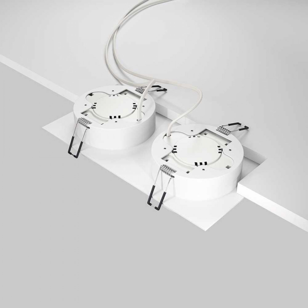 Встраиваемый светильник Maytoni Technical Hoop DL086-02-GX53-SQ-W Встраиваемый светильник Maytoni Technical Hoop DL086-02-GX53-SQ-W
