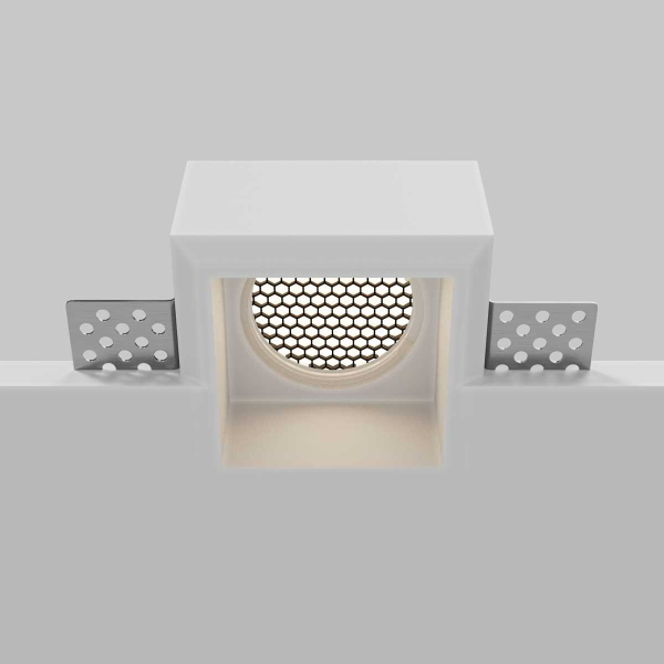 Встраиваемый светильник Maytoni Technical Downlight Gyps Modern DL131-GU10-01-W