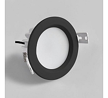 Встраиваемый светодиодный светильник Italline IT08-8018 black 4000K