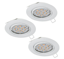 Комплект встраиваемых светильников (3 шт.) Eglo Einbauspot LED 75349