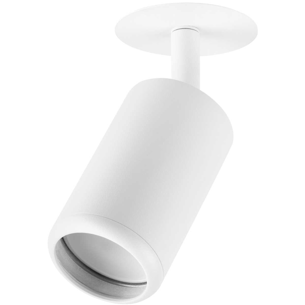 Светильник встраиваемый алюминиевый ЭРА KL106 WH под лампу MR16 GU10 белый матовый Б0061540