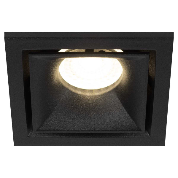 Светильник встраиваемый алюминиевый ЭРА KL101 BK под лампу MR16 GU5.3 черный Б0055587