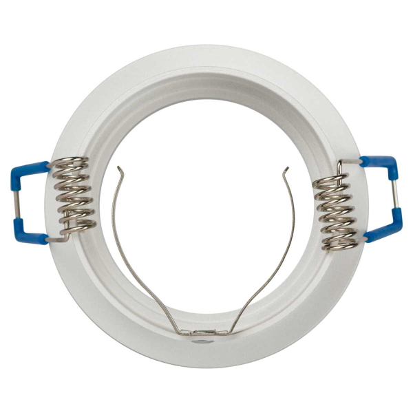 Светильник встраиваемый декоративный ЭРА DK111 WH под лампу MR16 GU5.3 белый Б0058430