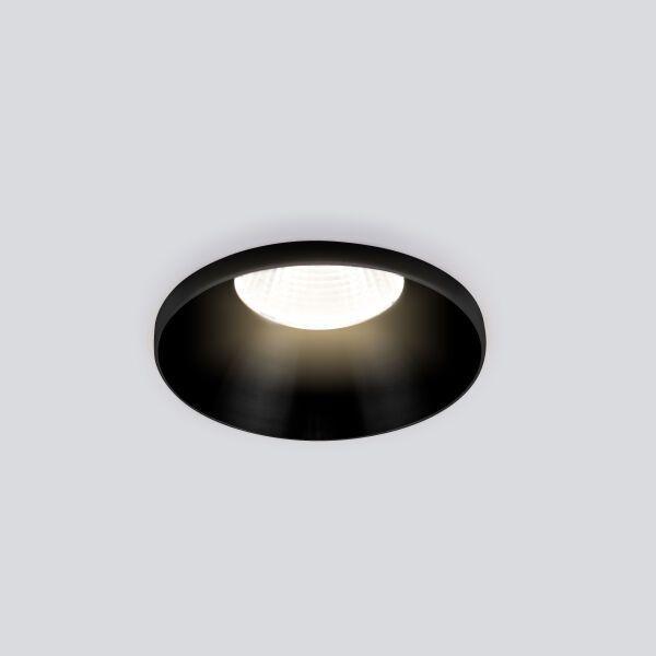 Встраиваемый светодиодный светильник Elektrostandard Nuta 25026/Led 7W 4200K BK черный a056781 Встраиваемый светодиодный светильник Elektrostandard Nuta 25026/Led 7W 4200K BK черный a056781
