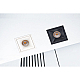Встраиваемый светильник Italline IT06-6020 black 4000K + IT06-6021 black