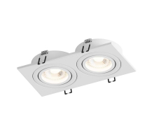Встраиваемый светильник Hesby Lighting Hesby Breeze IP20,50Вт, GU10, белый HSBL_0098