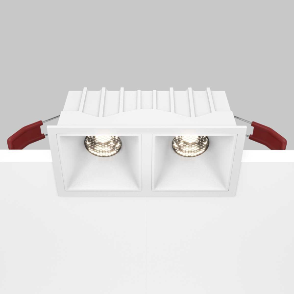 Встраиваемый светодиодный светильник Maytoni Technical Alfa LED Dim Triac DL043-02-10W4K-D-SQ-W