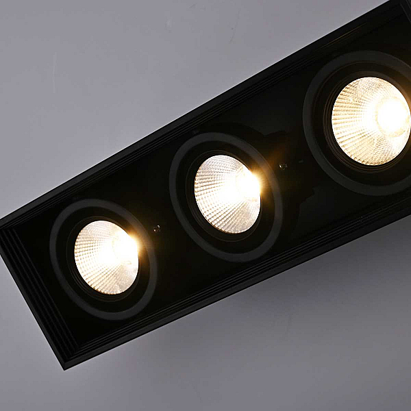 Встраиваемый светодиодный светильник Imperium Loft Lumo L3 Black 4000 321915-23