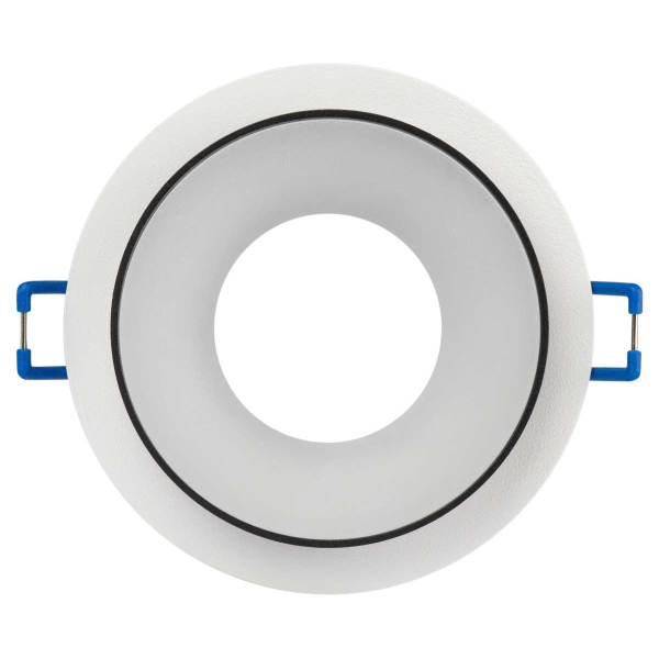 Светильник встраиваемый декоративный ЭРА DK95 WH под лампу MR16 GU5.3 белый Б0055592