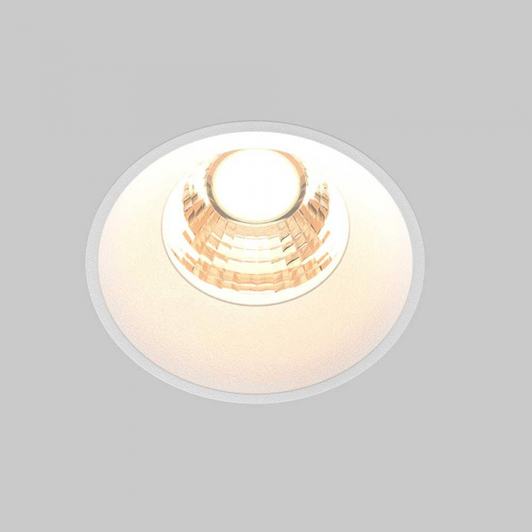 Встраиваемый светодиодный светильник Maytoni Round DL058-7W3K-TRS-W Встраиваемый светодиодный светильник Maytoni Round DL058-7W3K-TRS-W