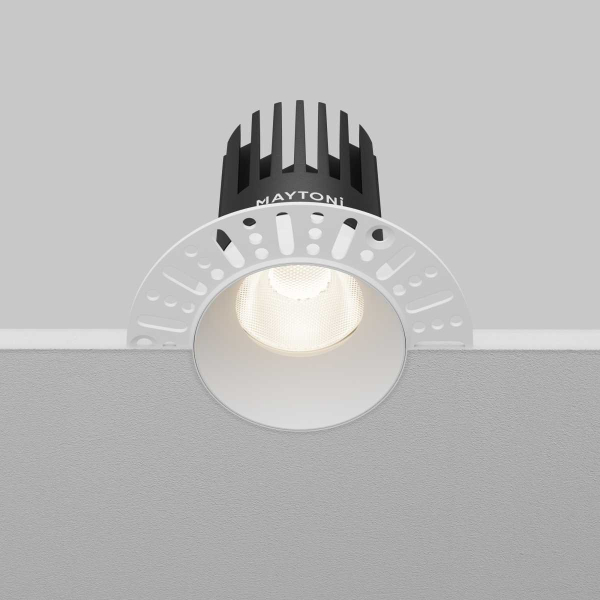 Встраиваемый светильник Maytoni Technical Dip DL121-15W-4K-TRS-W