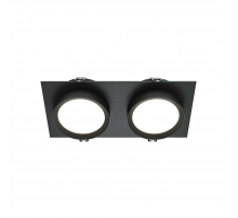 Встраиваемый светильник Maytoni Technical Hoop DL086-02-GX53-SQ-B