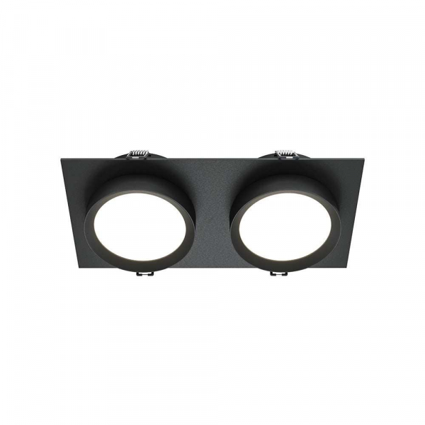 Встраиваемый светильник Maytoni Technical Hoop DL086-02-GX53-SQ-B Встраиваемый светильник Maytoni Technical Hoop DL086-02-GX53-SQ-B