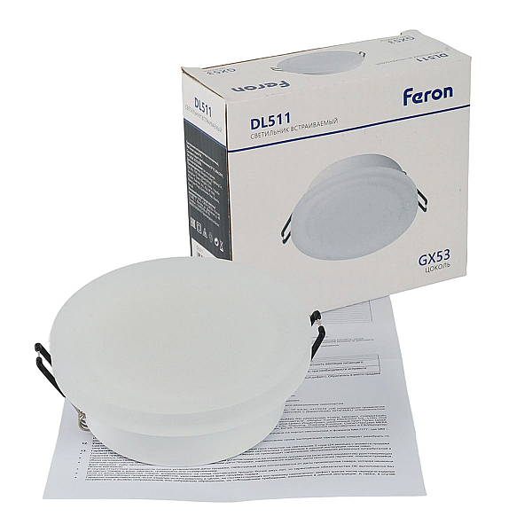 Встраиваемый светильник Feron DL511 51946