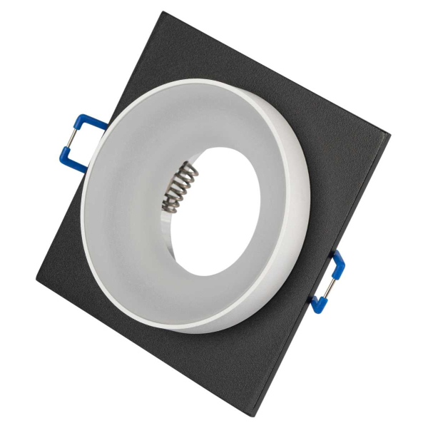 Светильник встраиваемый декоративный ЭРА DK96 BK под лампу MR16 GU5.3 черный Б0055594