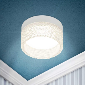 Светильник встраиваемый ЭРА DK97 WH/TR под лампу GX53 белый/прозрачный Б0057456