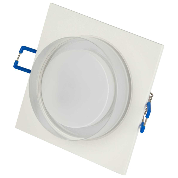 Светильник встраиваемый декоративный ЭРА DK108 WH под лампу MR16 GU5.3 белый Б0058398