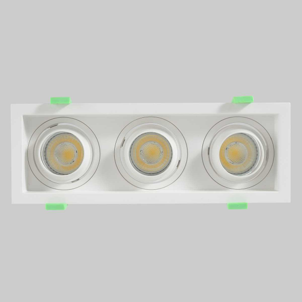 Встраиваемый светильник Crystal Lux CLT 069C3 WH Встраиваемый светильник Crystal Lux CLT 069C3 WH