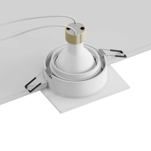 Встраиваемый светильник Hesby Lighting Hesby Eclipse IP20,15Вт, GU10, белый HSBL_0112 Встраиваемый светильник Hesby Lighting Hesby Eclipse IP20,15Вт, GU10, белый HSBL_0112