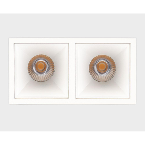 Встраиваемый светильник Italline IT06-6020 white 4000K - 2 шт. + IT06-6022 white