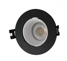 Встраиваемый светильник Denkirs Rodvig DK3061-BK+WH