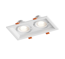 Встраиваемый светильник Hesby Lighting Hesby Drammen IP20,50Вт, GU10, белый HSBL_0092