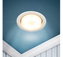 Светильник встраиваемый ЭРА KL35 SWH (k) под лампу GX53 белый матовый термокольцо в комплекте Б0061187