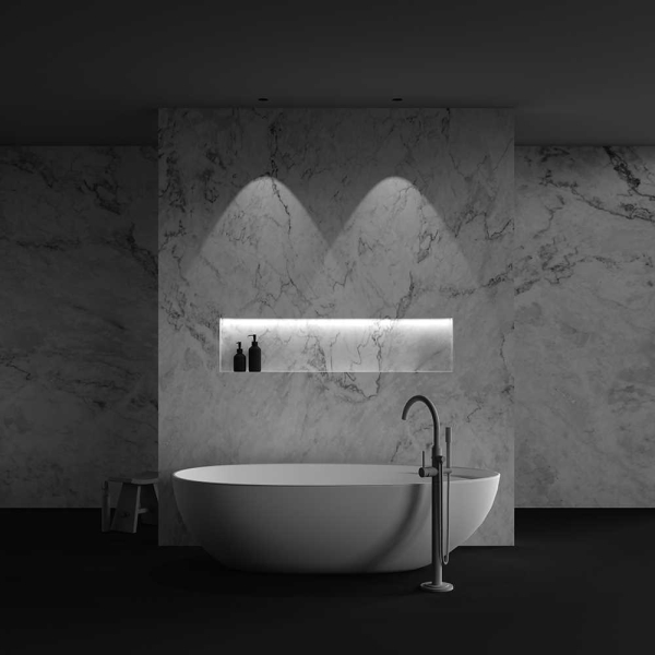 Встраиваемый светильник Maytoni Technical DL122-15W-3K-TRS-B