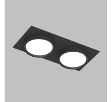 Встраиваемый светильник DENKIRS FLAT DK2092-BK