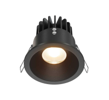 Встраиваемый светильник Maytoni Technical Downlight DL034-01-12W2.7K-B