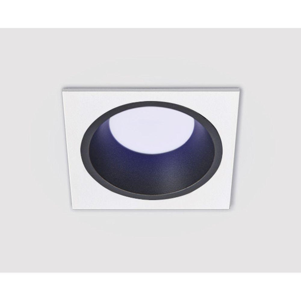 Встраиваемый светильник Italline IT08-8013 black 4000K + IT08-8014 white