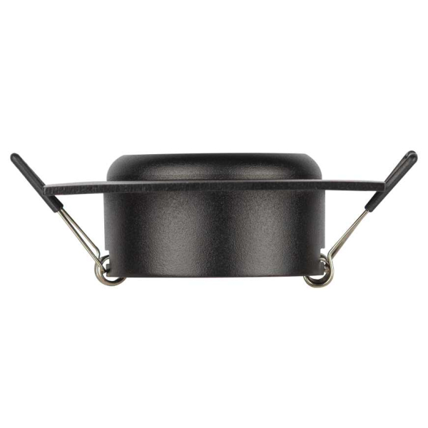 Светильник встраиваемый алюминиевый ЭРА KL110 BK под лампу MR16 GU5.3 черный матовый Б0061530