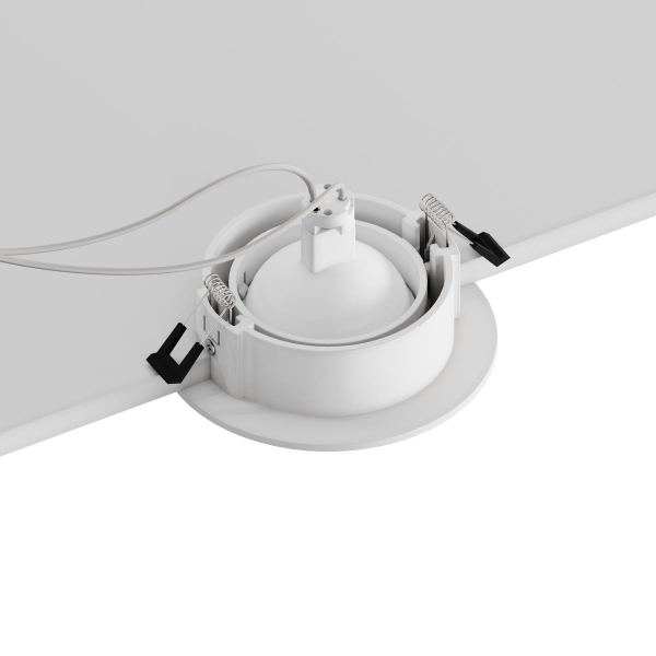 Встраиваемый светильник Hesby Lighting Hesby Atlas 220В-GU5.3, белый HSBL_0086 Встраиваемый светильник Hesby Lighting Hesby Atlas 220В-GU5.3, белый HSBL_0086