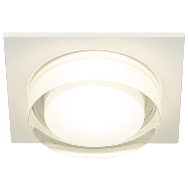 Светильник встраиваемый декоративный ЭРА DK108 WH под лампу MR16 GU5.3 белый Б0058398