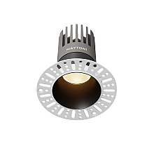 Встраиваемый светильник Maytoni Technical DL122-15W-3K-TRS-B