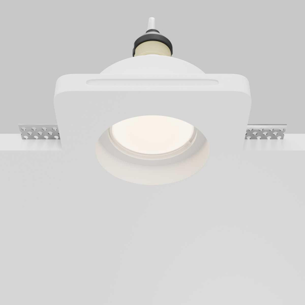 Встраиваемый светильник Maytoni Technical Gyps Modern DL002-GU10-01-W Встраиваемый светильник Maytoni Technical Gyps Modern DL002-GU10-01-W