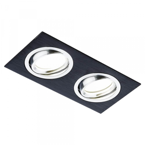 Встраиваемый светильник Ambrella light Classic A601/2 BK Встраиваемый светильник Ambrella light Classic A601/2 BK