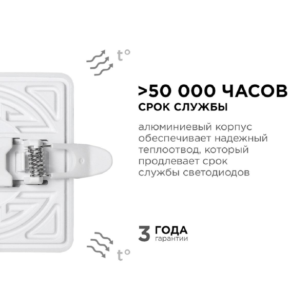 Встраиваемая светодиодная панель Apeyron 06-113 Встраиваемая светодиодная панель Apeyron 06-113