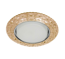 Встраиваемый светильник ЭРА LED с подсветкой DK LD24 CHP/WH Б0029632