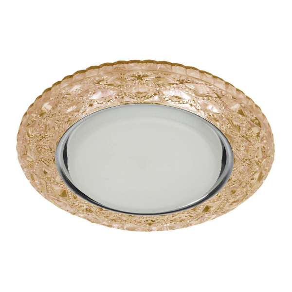 Встраиваемый светильник ЭРА LED с подсветкой DK LD24 CHP/WH Б0029632 Встраиваемый светильник ЭРА LED с подсветкой DK LD24 CHP/WH Б0029632