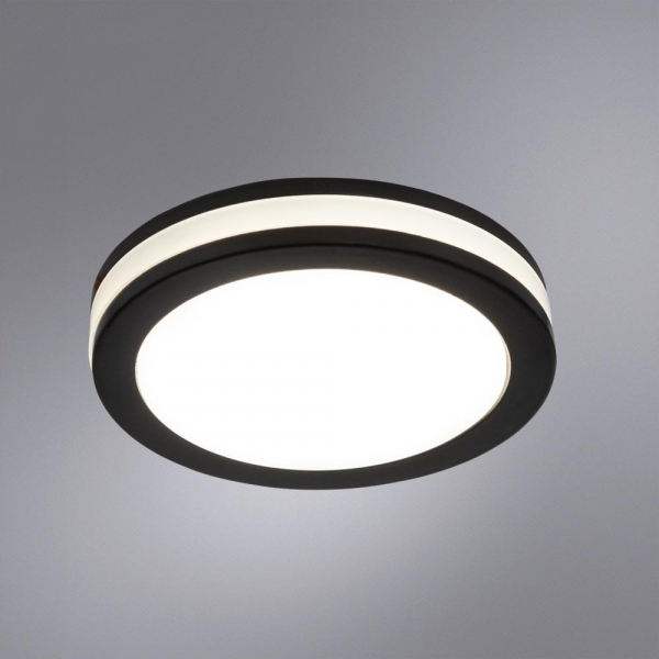 Встраиваемый светодиодный светильник Arte Lamp Tabit A8430PL-1BK Встраиваемый светодиодный светильник Arte Lamp Tabit A8430PL-1BK