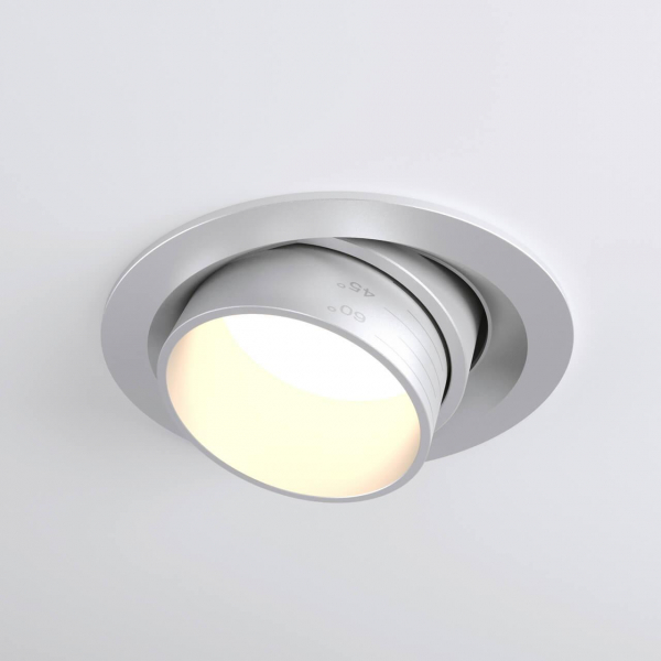 Встраиваемый светодиодный светильник Elektrostandard 9919 LED 10W 4200K серебро a052461 Встраиваемый светодиодный светильник Elektrostandard 9919 LED 10W 4200K серебро a052461
