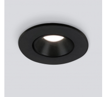 Встраиваемый светодиодный светильник Elektrostandard 25025/Led 3W 4200K BK черный a056777