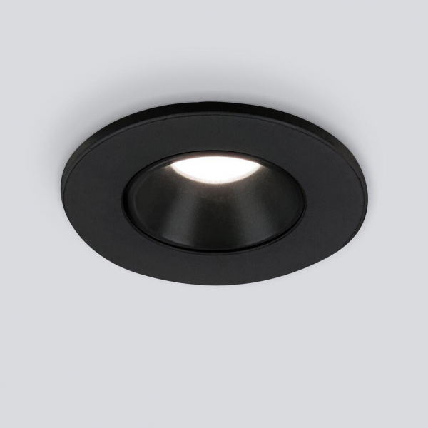 Встраиваемый светодиодный светильник Elektrostandard 25025/Led 3W 4200K BK черный a056777 Встраиваемый светодиодный светильник Elektrostandard 25025/Led 3W 4200K BK черный a056777