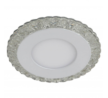 Встраиваемый светильник ЭРА с подсветкой DK LED 14 SL/WH Б0036495