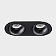 Встраиваемый светильник Italline DE 2002 black